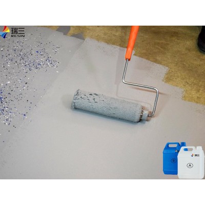 High Transparent Color Flakes Epoxy Flooring Paint