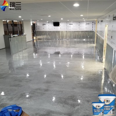 Metallic Epoxy Resin Self Leveling Pearl Floor Paint