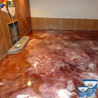 2 Parts Epoxy Metallic Resin and Hardener Floor Coating Paints