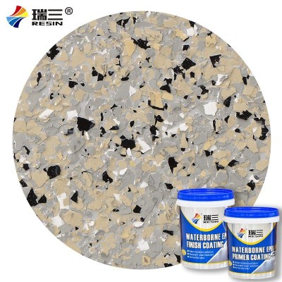 Waterproof Epoxy Chip Flakes Concrete Flooring Resin Coating